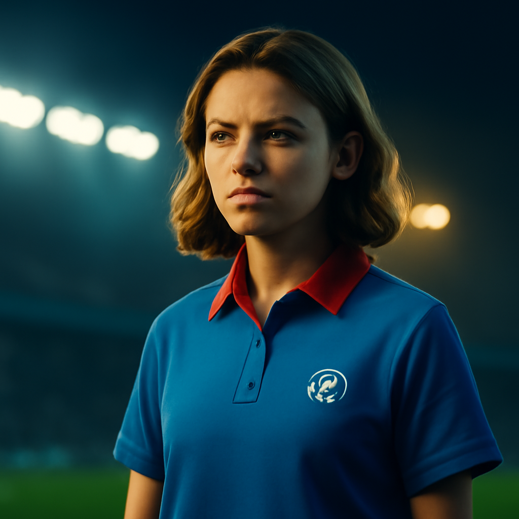 AI-generated editorial illustration for: Girlguiding unveils first major uniform redesign since 1990
