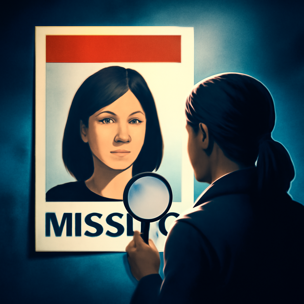 AI-generated editorial illustration for: Les limiers particuliers: les proches de Tiphaine Véron, disparue au Japon, mènent toujours l'enquête [1/5]