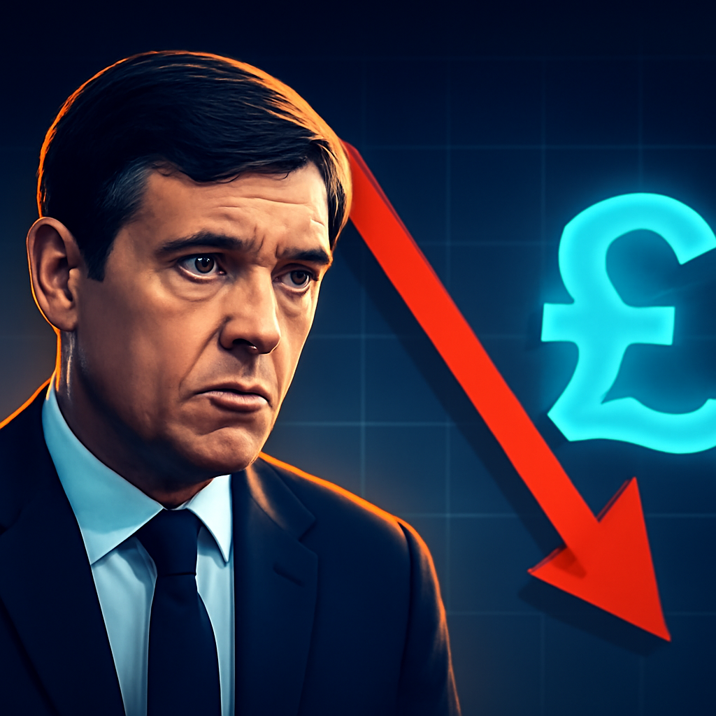 AI-generated editorial illustration for: Burnham has no scope to increase borrowing, think tank warns