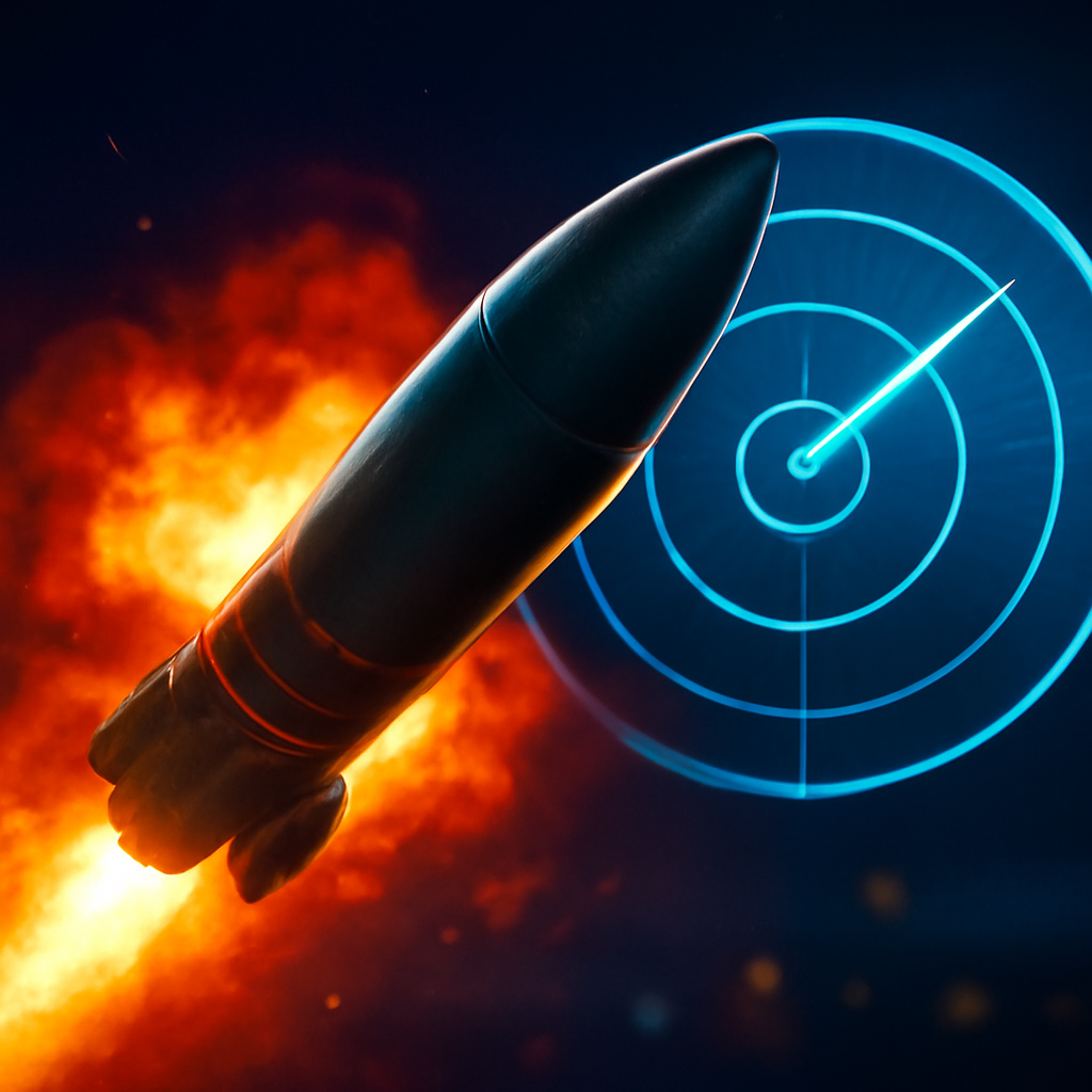 AI-generated editorial illustration for: Iran launches 'attempted surprise attack' on US forces in Middle East