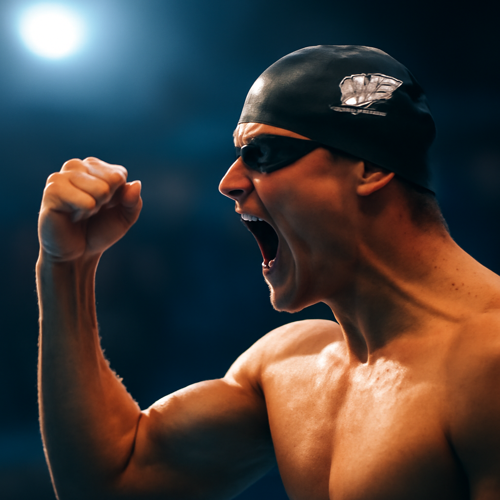 AI-generated editorial illustration for: Quick hits: Record beaten five times in 10 minutes, pool haka thrills