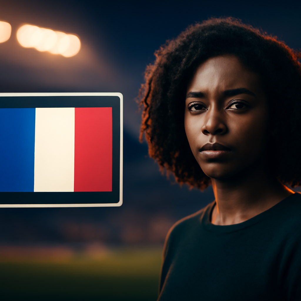 AI-generated editorial illustration for: L'autrice Sarah Fila-Bakabadio raconte l'ordinaire des femmes noires en France