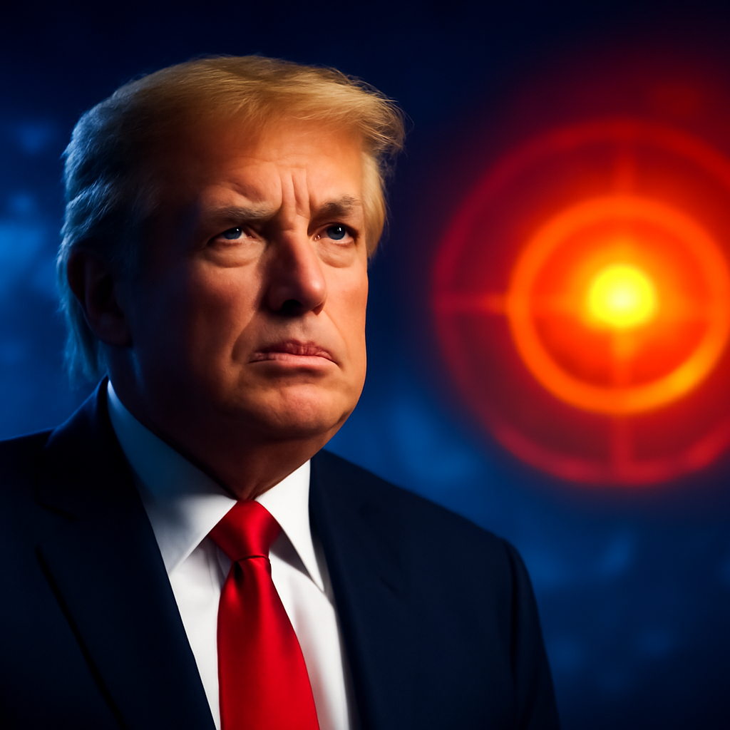 AI-generated editorial illustration for: Breaking: Trump touts deal to disarm Hamas in Gaza talks breakthrough