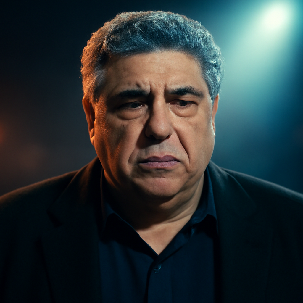 AI-generated editorial illustration for: Muere a los 80 años Vincent Pastore, actor de ‘Los Soprano’