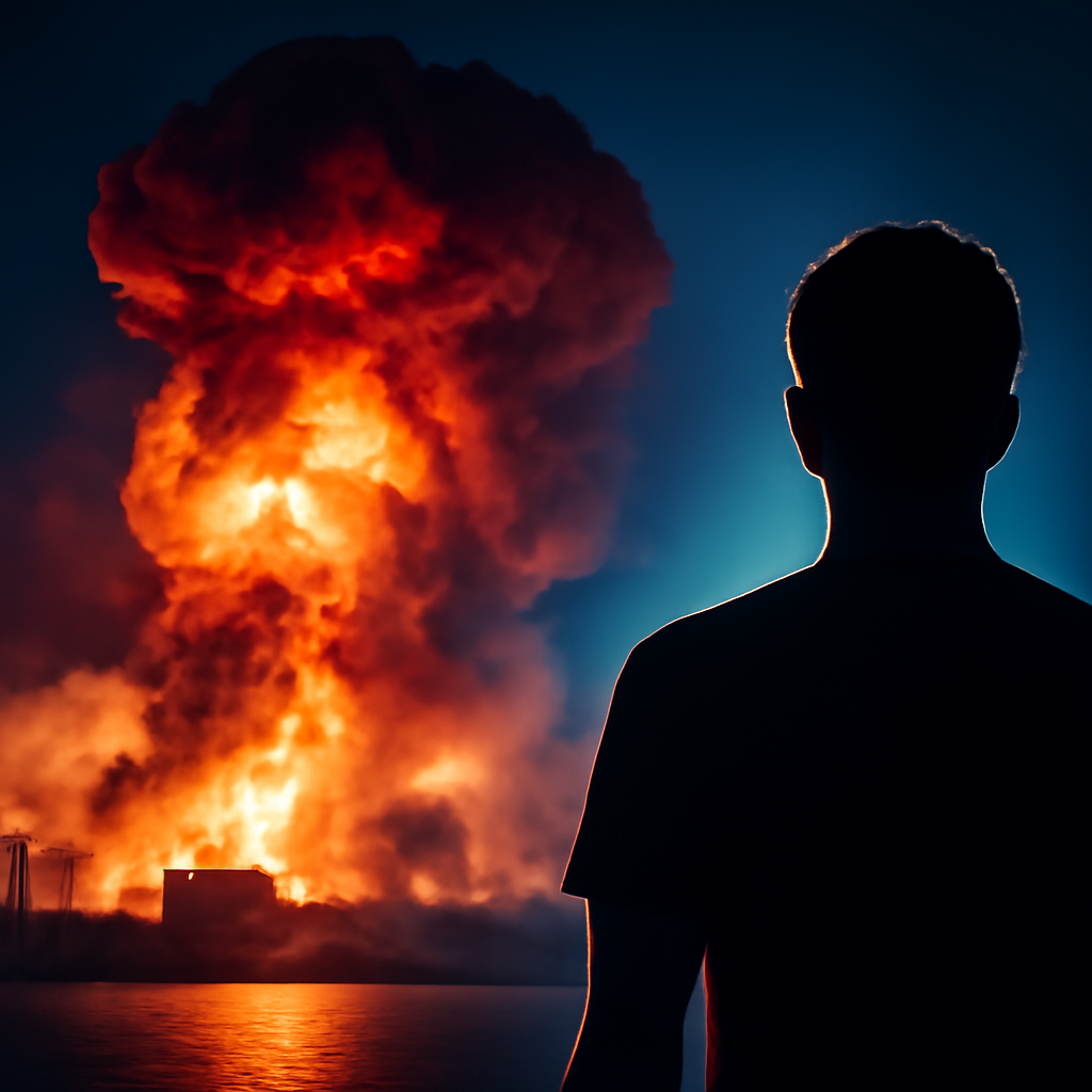 AI-generated editorial illustration for: Liban: six ans après que sait-on de l'explosion du port de Beyrouth?