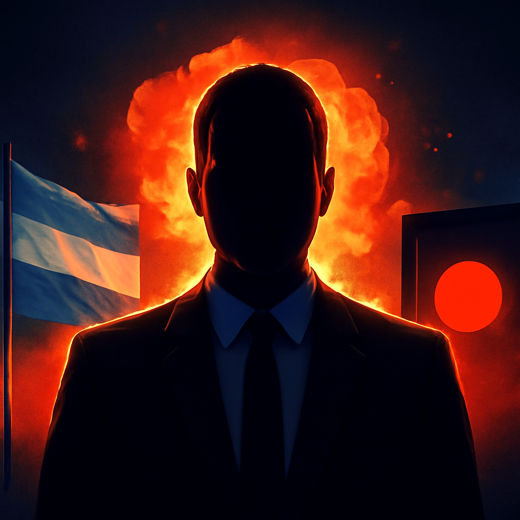 AI-generated editorial illustration for: Vermittlerstaaten verurteilen Israels Angriffe in Gaza