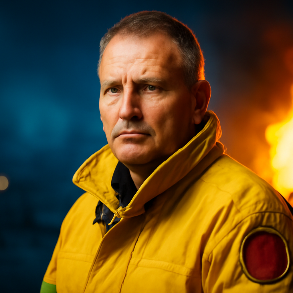 AI-generated editorial illustration for: Breaking: Firefighters union boss exerted 'extraordinary' influence, report finds