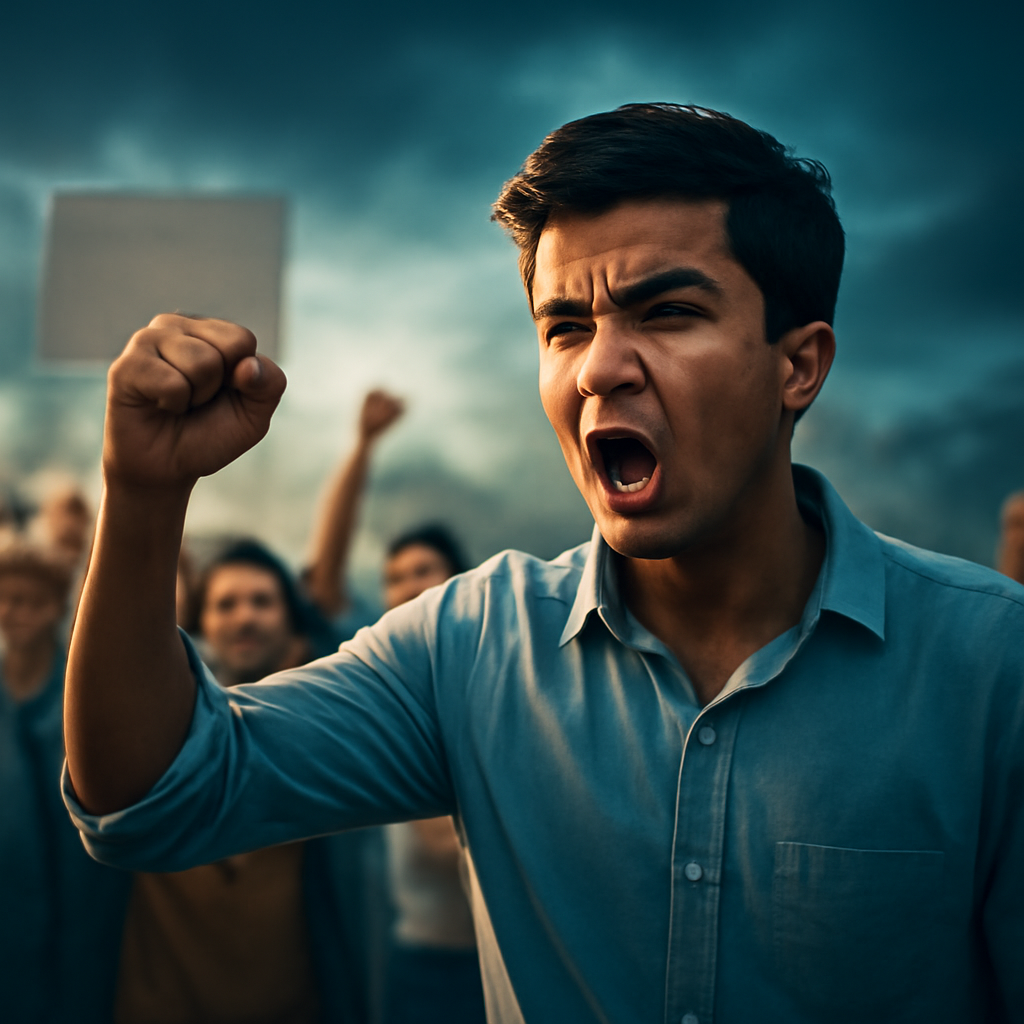 AI-generated editorial illustration for: Students Protest: क्या वार्ता करेंगे CM हेमंत? रांची छात्र आंदोलन के बीच जांच तेज, CID ने पांच और आरोपी पकड़े