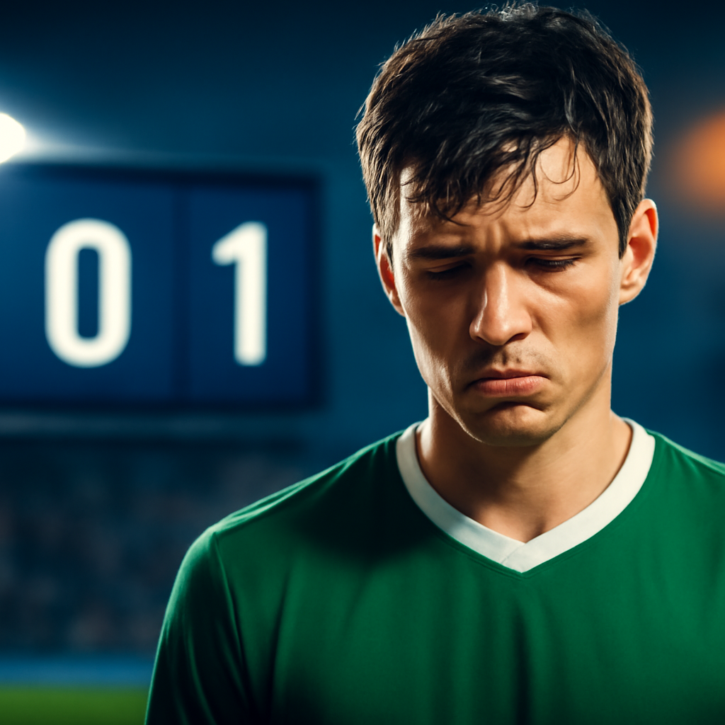 AI-generated editorial illustration for: Wolfsburg enttäuscht, ein 18-Jähriger glänzt