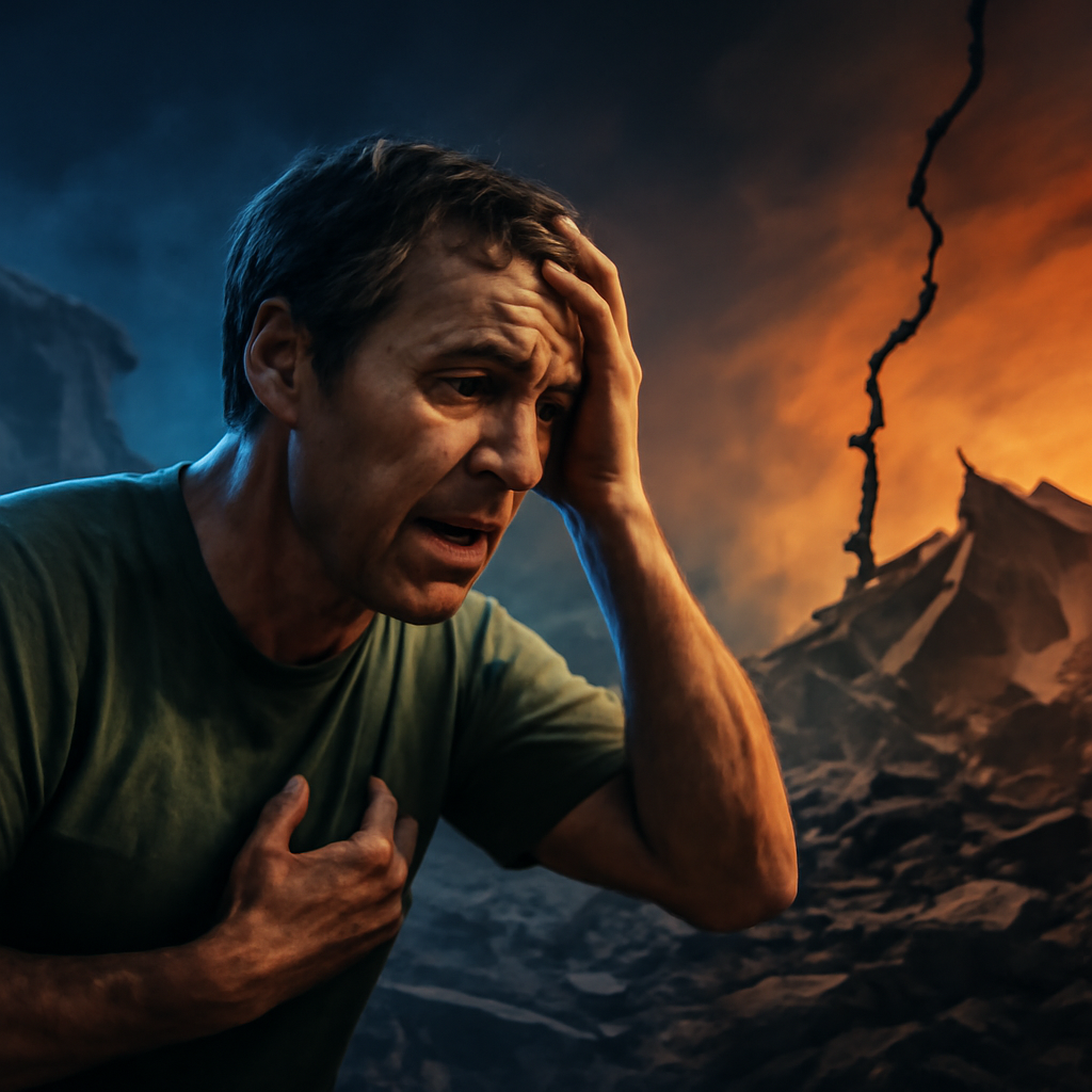 AI-generated editorial illustration for: Terremoto en Colombia: ¿Cuál es la importancia de las primeras horas para los rescates?