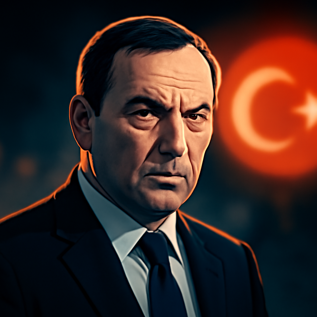 AI-generated editorial illustration for: Lionel Erdogan, avocat peu scrupuleux, dans «Une affaire turque»