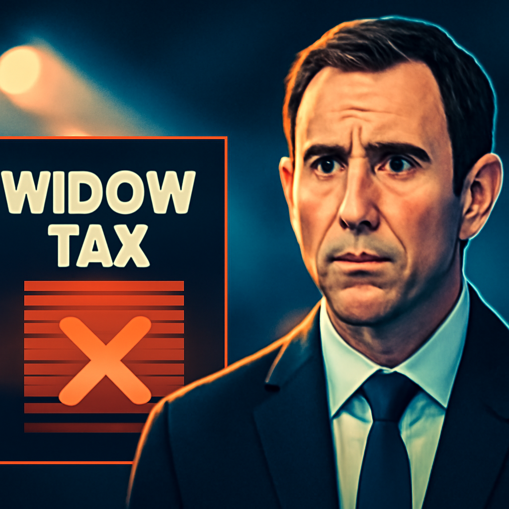 AI-generated editorial illustration for: Labor prepared to fast-track fix to negative gearing 'widow tax'